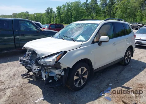 2018 Subaru Forester 2.5I Premium z USA, uszkodzony, nr VIN JF2SJAGC3JH436499